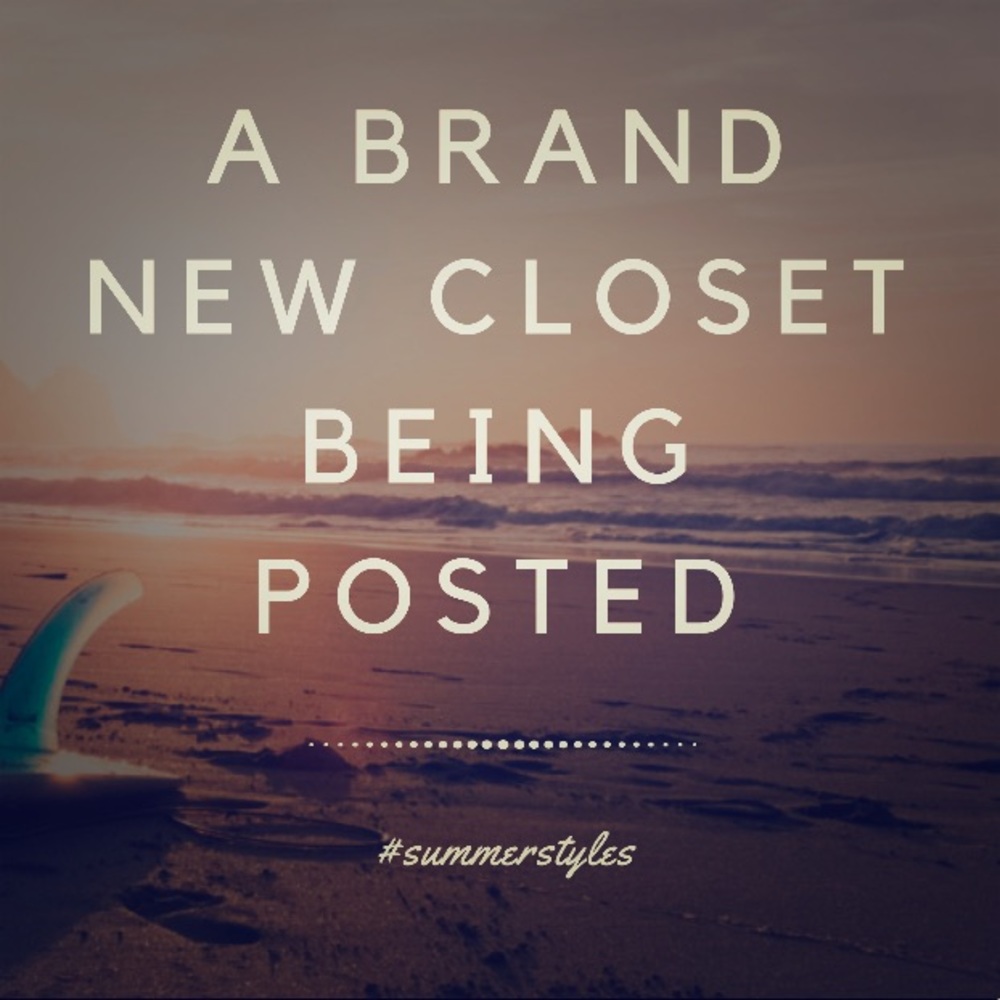 New closet being filled